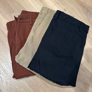 Lot of 3x Outlier Futuredarts Size 29 (Black, Sandstorm, Ganache)